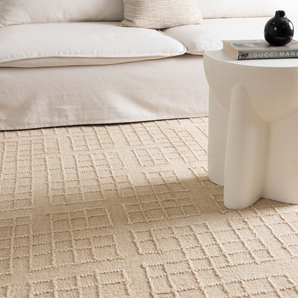 Able Croissant Beige Knitted Wool RugABAS160CROIRugtastic