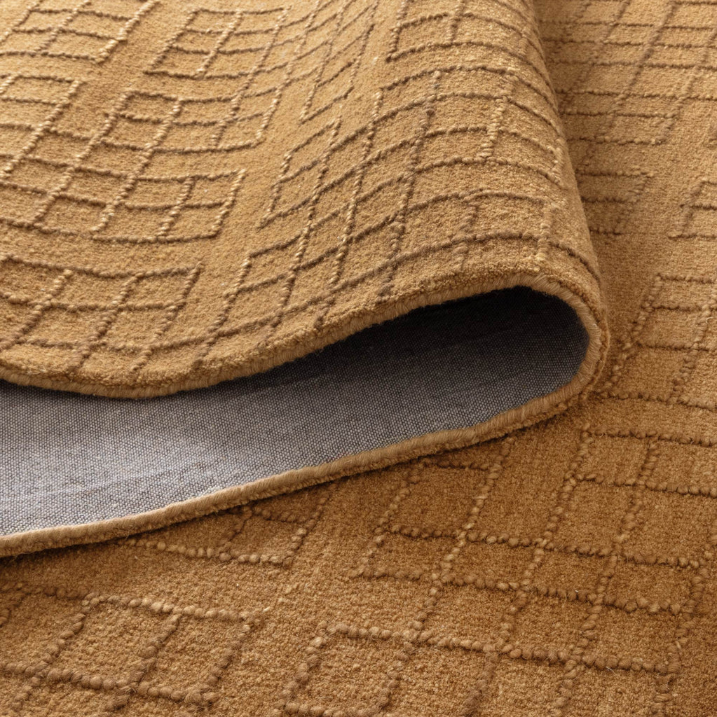 Able Sudan Brown Knitted Wool RugABAS160SBRORugtastic