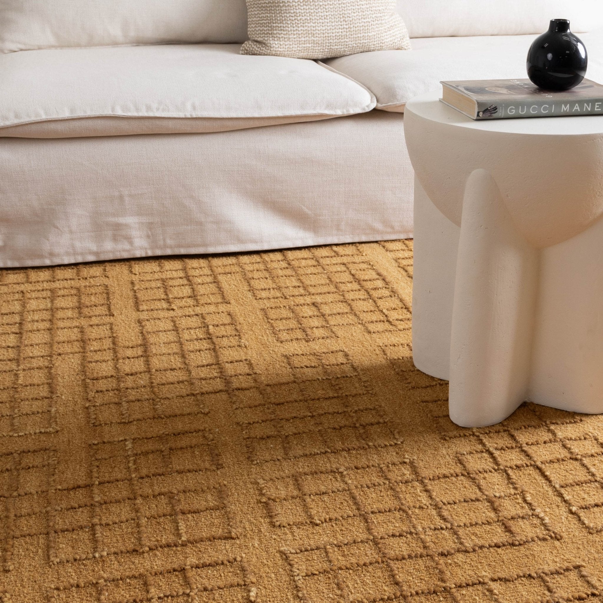 Able Rug Able Sudan Brown Knitted Wool Rug - Buy Rugs Online | Melbourne ...