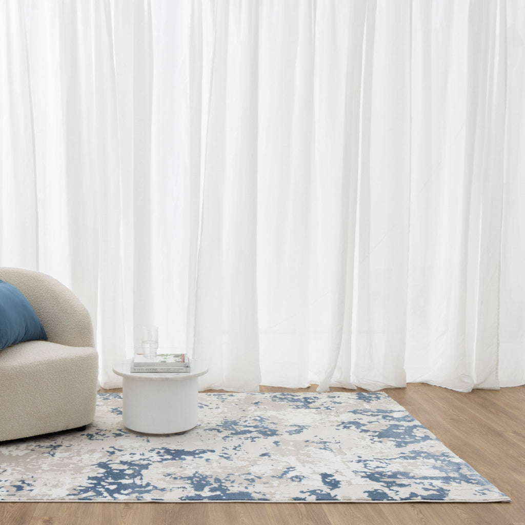 Amrita Abstract Splash Blue Multi Rug - AMAL03AMAL16003Rugtastic
