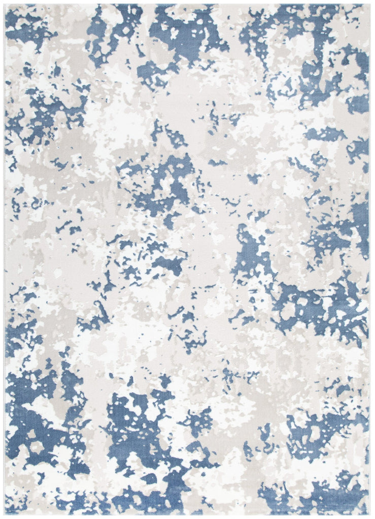 Amrita Abstract Splash Blue Multi Rug - AMAL03AMAL16003Rugtastic