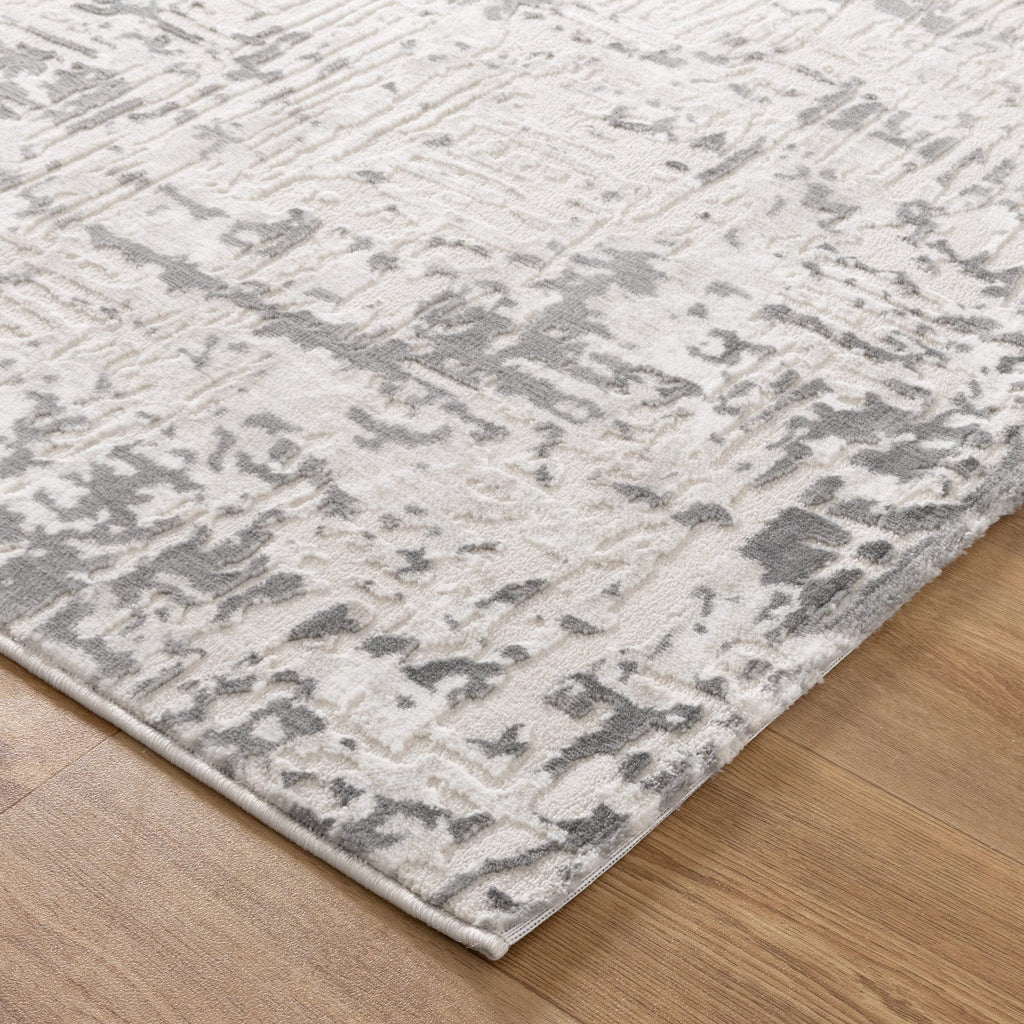 Amrita Contemporary Cream Grey Rug - AMAL02AMAL16002Rugtastic