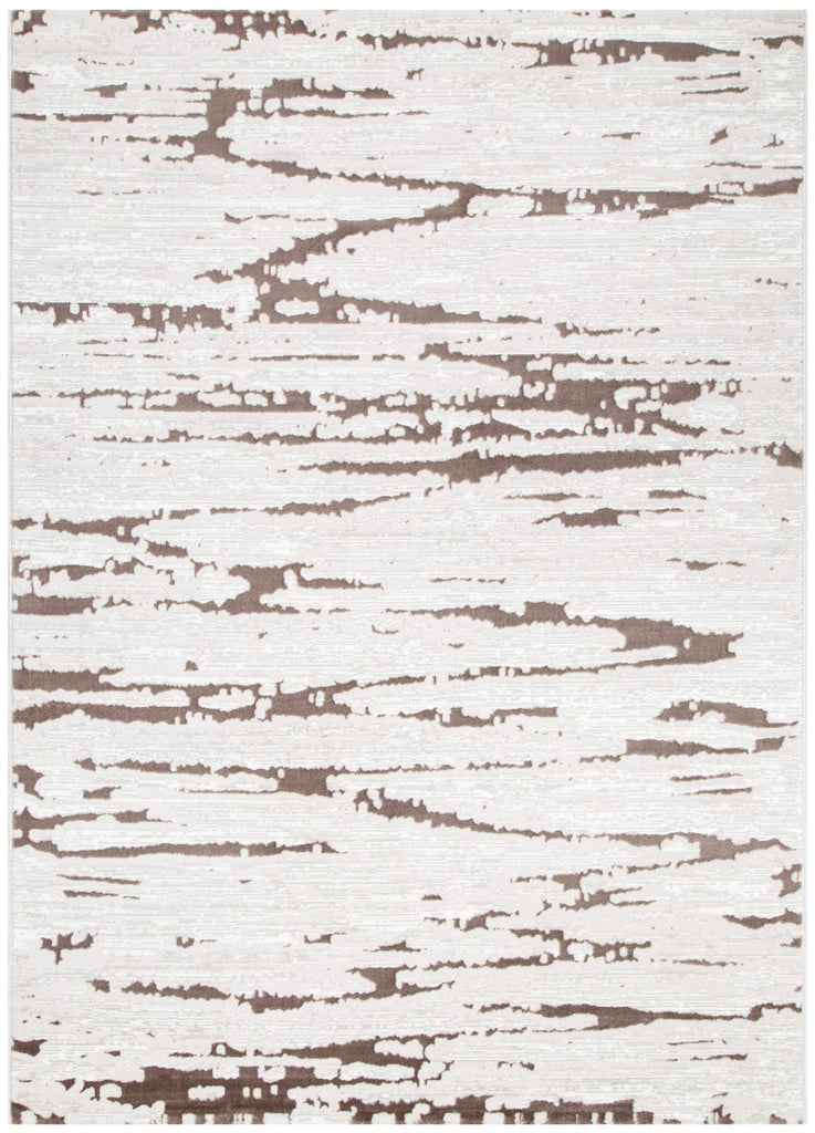 Amrita Modern Abstract Cream Brown Rug - AMAL01AMAL16001Rugtastic