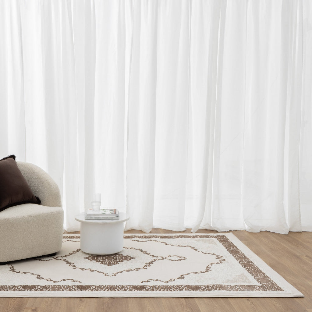 Amrita Oriental Medallion Brown Rug - AMAL05AMAL16005Rugtastic