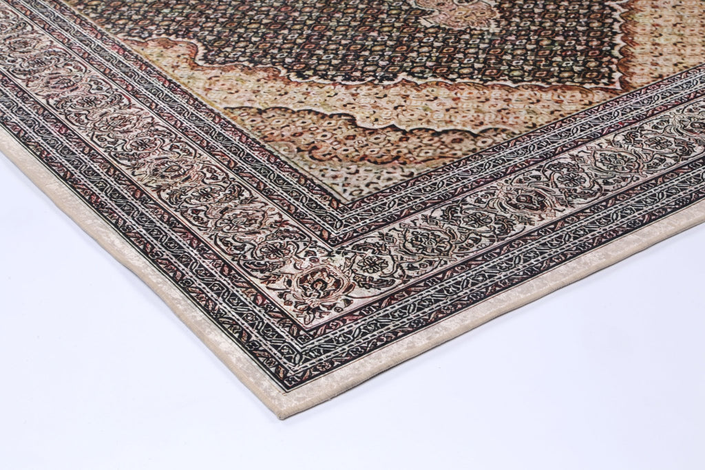 Angelo Medallion Gold Non - Slip Rug - ANGE11ANGE12011Rugtastic