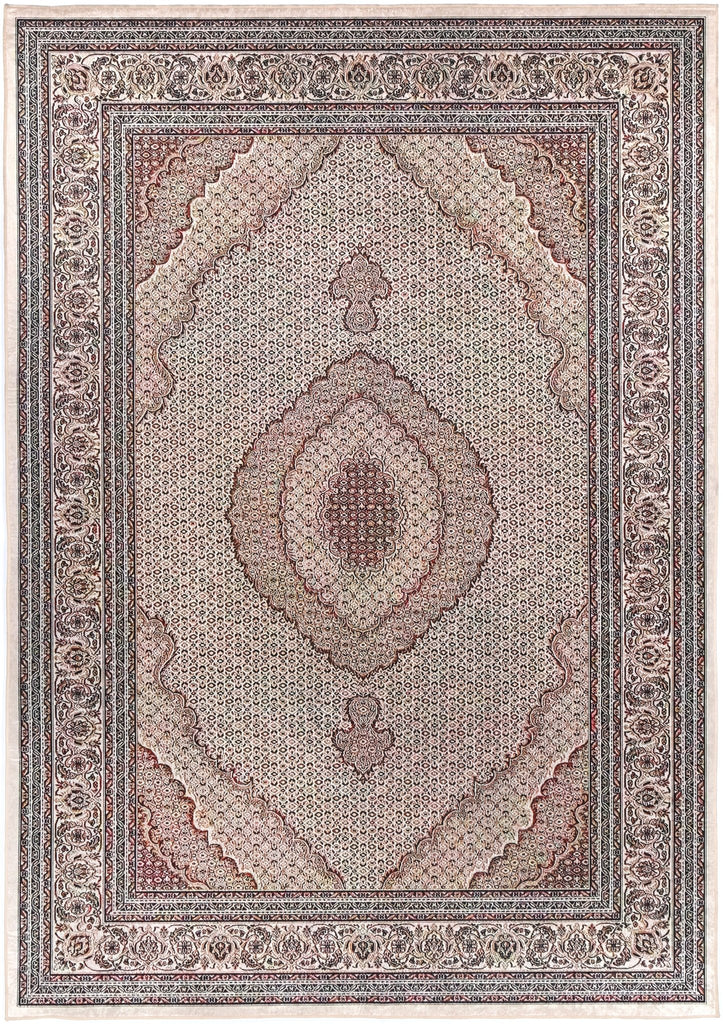 Angelo Medallion Red Non - Slip Rug - ANGE04ANGE12004Rugtastic
