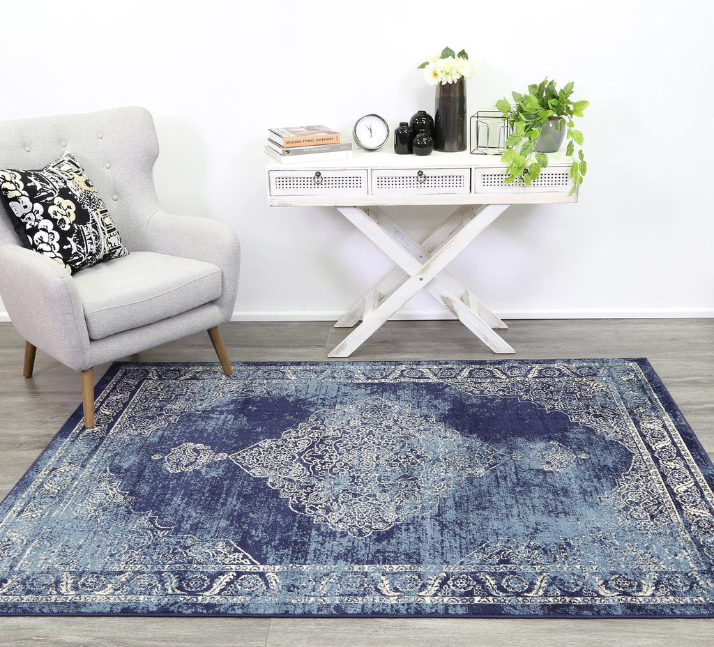 Ariana Distressed Navy RugARYA1606010NAVYRugtastic