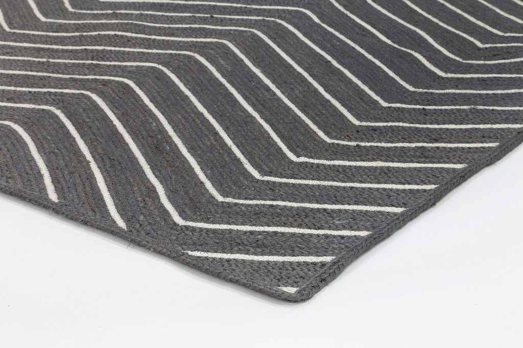 Artwell Grey Chevron RugARTI150CHEVGREYRugtastic