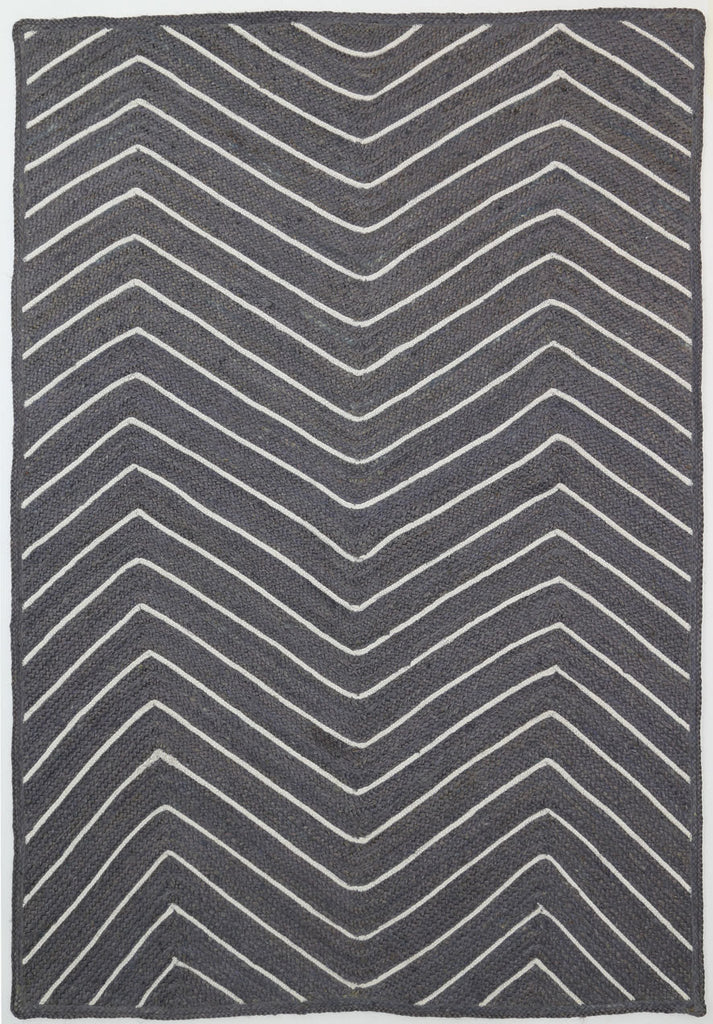 Artwell Grey Chevron RugARTI150CHEVGREYRugtastic