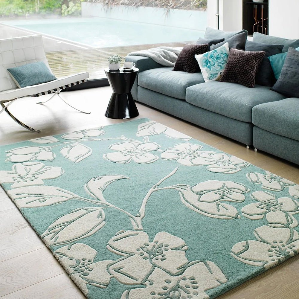 Asiatic Devore Blue RugASI - MX - DEV - 23 - 230X160Rugtastic