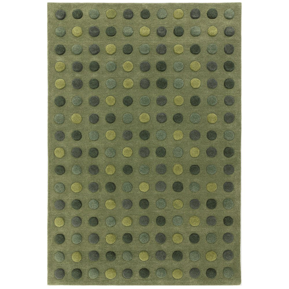 Asiatic Dotty Green RugASI - DOT - GRN - 230X160Rugtastic
