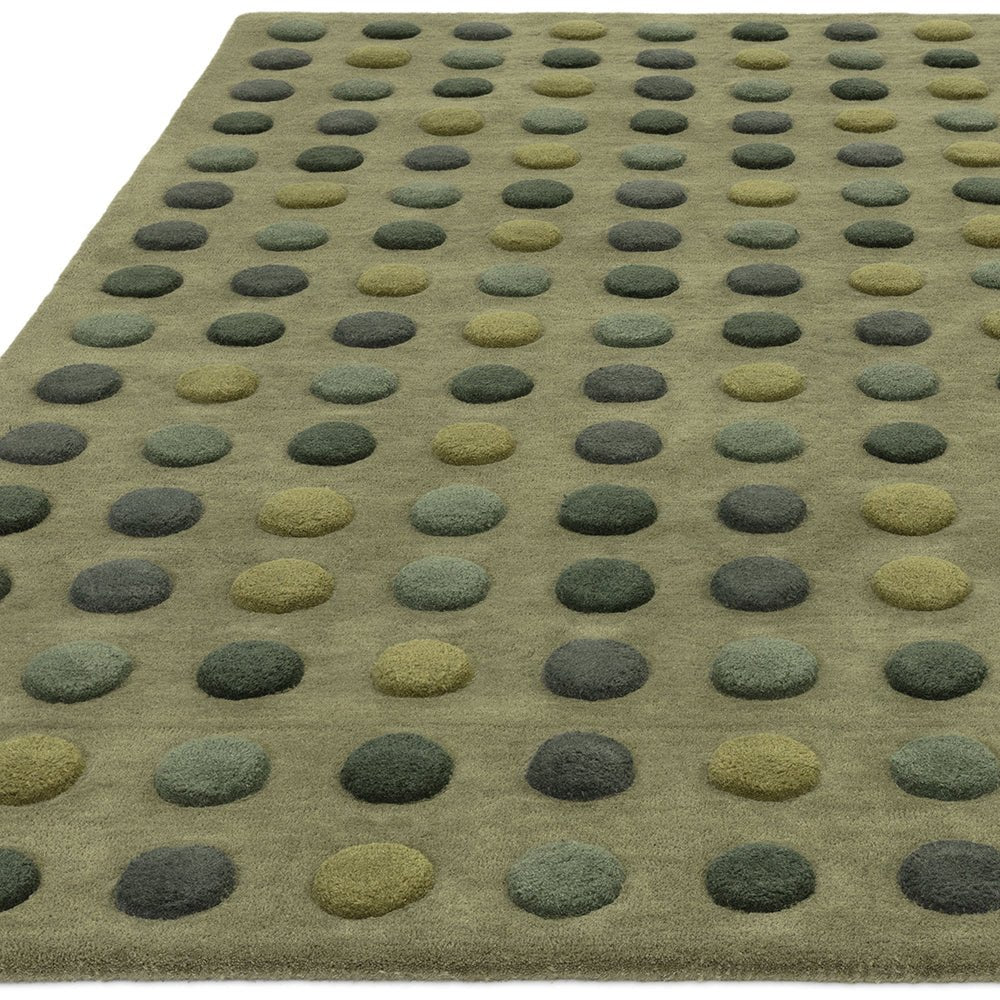 Asiatic Dotty Green RugASI - DOT - GRN - 230X160Rugtastic