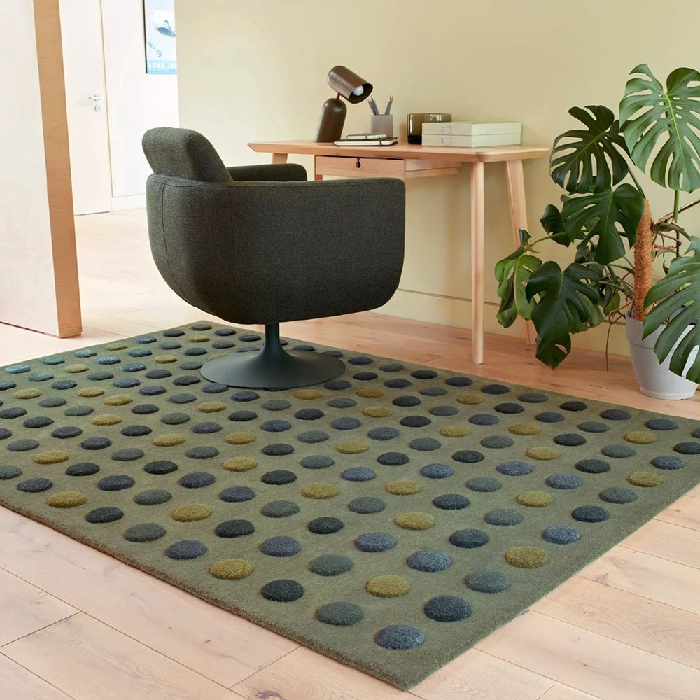 Asiatic Dotty Green RugASI - DOT - GRN - 230X160Rugtastic