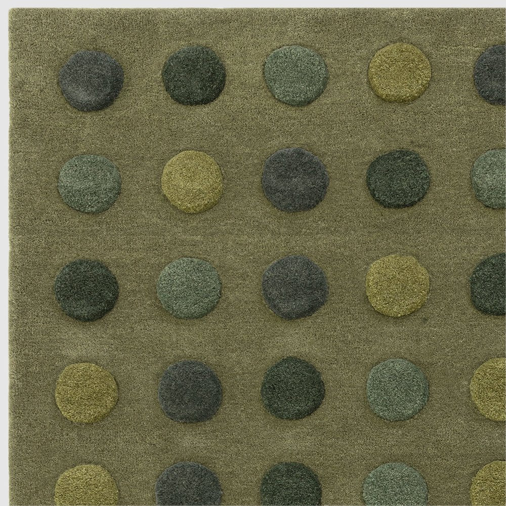 Asiatic Dotty Green RugASI - DOT - GRN - 230X160Rugtastic