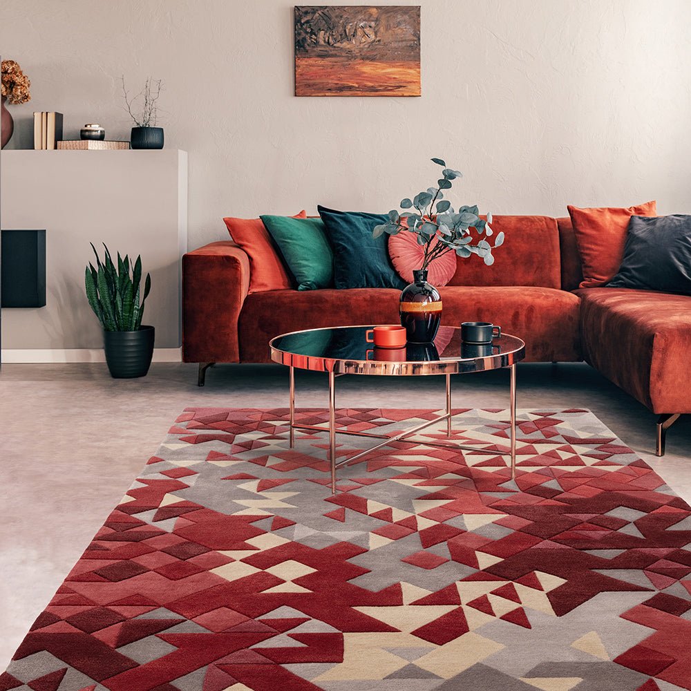 Asiatic Enigma Red RugASI - ENIG - RED - 230X160Rugtastic