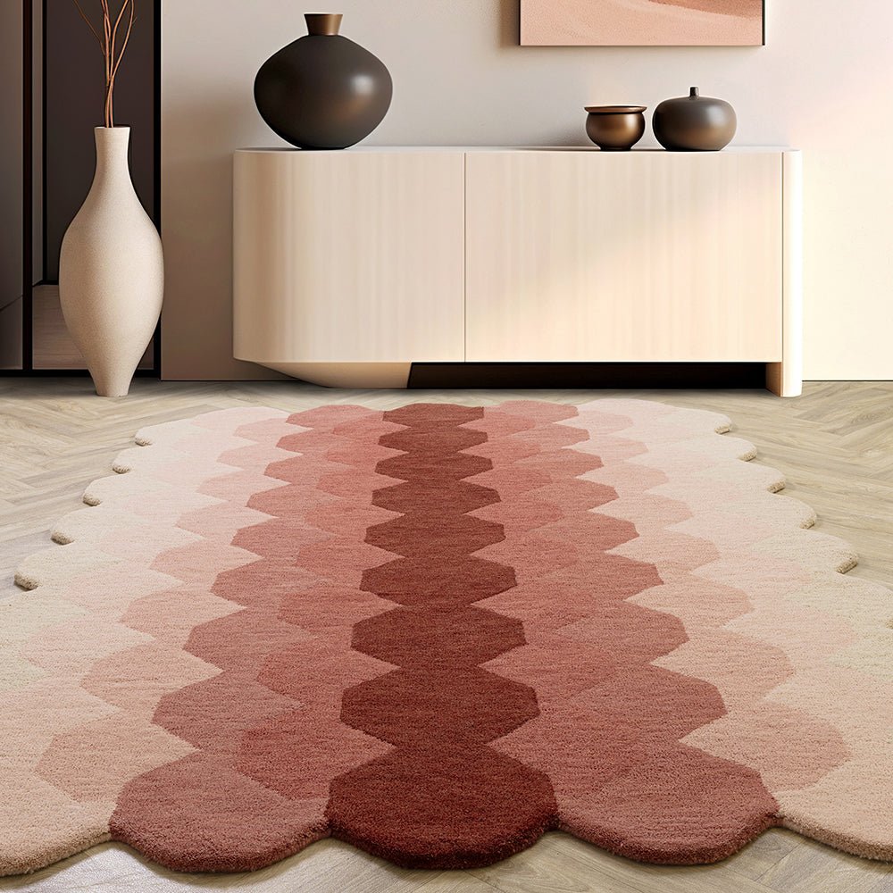 Asiatic Hive Pink RugASI - HIVE - PINK - 230X160Rugtastic