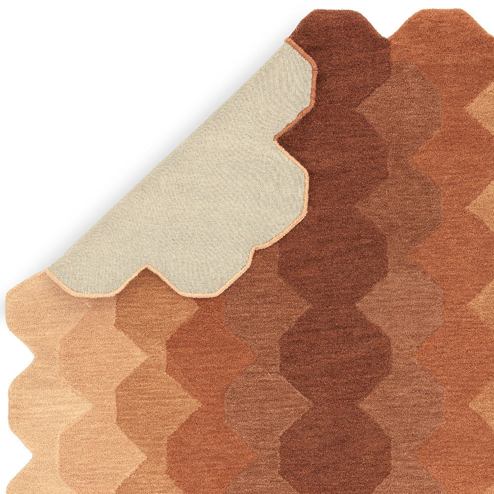 Asiatic Hive Rust RugASI - HIVE - RUST - 230X160Rugtastic
