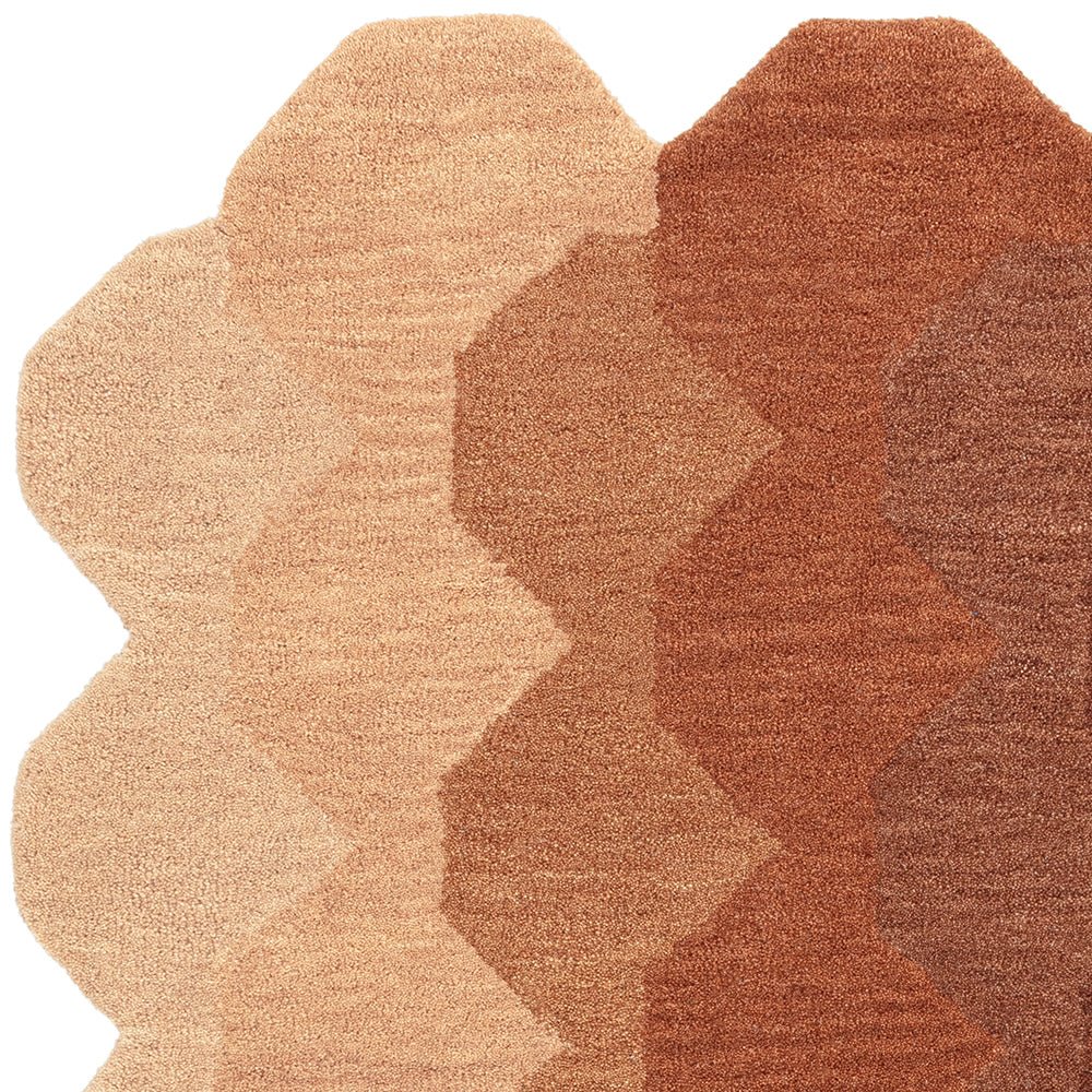 Asiatic Hive Rust RugASI - HIVE - RUST - 230X160Rugtastic