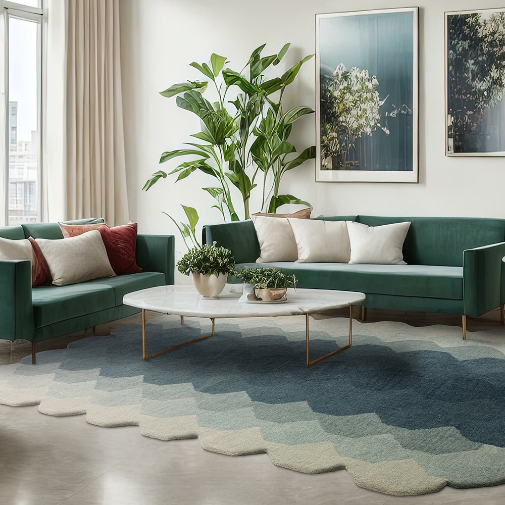 Asiatic Hive Teal RugASI - HIVE - TEAL - 230X160Rugtastic