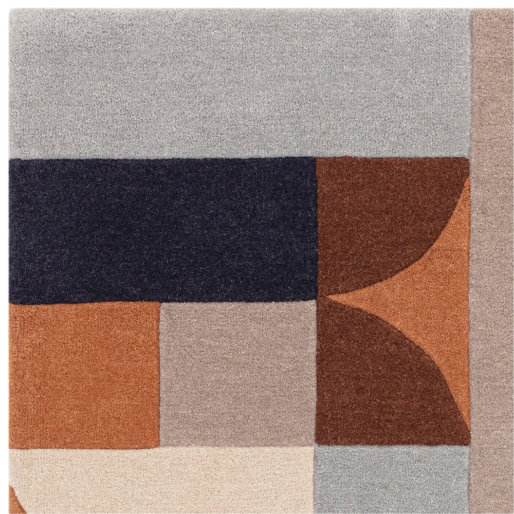 Asiatic Klotski Terracotta RugASI - MX - 88 - TER - 230X160Rugtastic