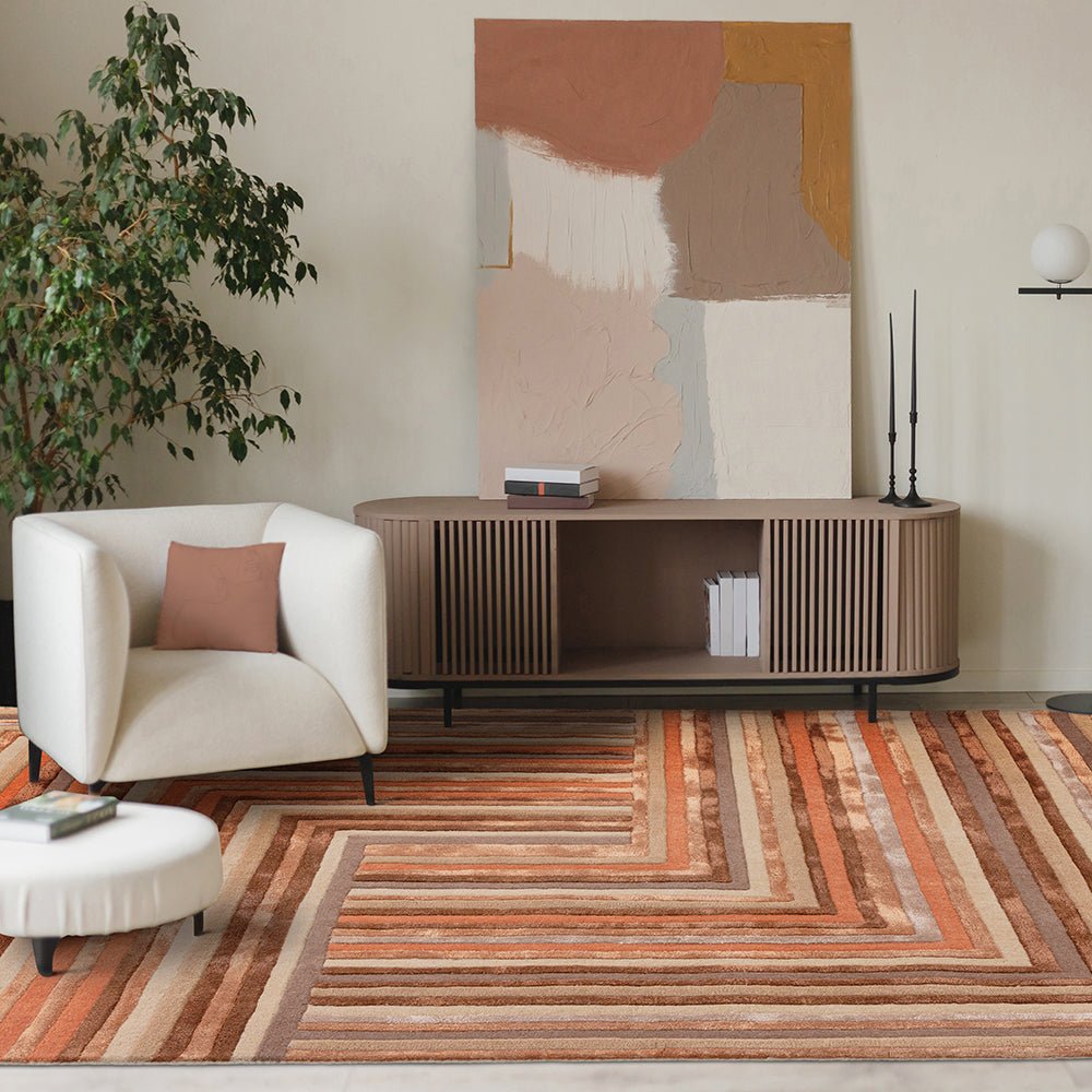 Asiatic Network Terracotta RugASI - MX - NET - 80 - 230X160Rugtastic