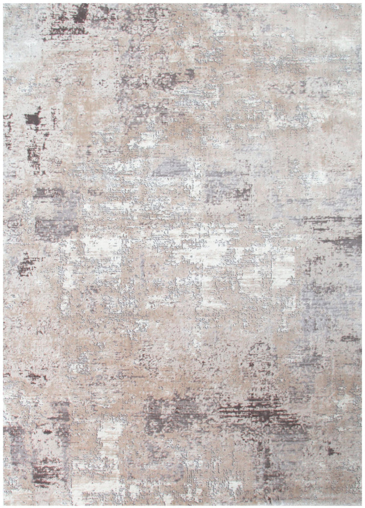 Atlas Distressed Abstract Beige Grey Rug - AT01ATIN160AT01Rugtastic