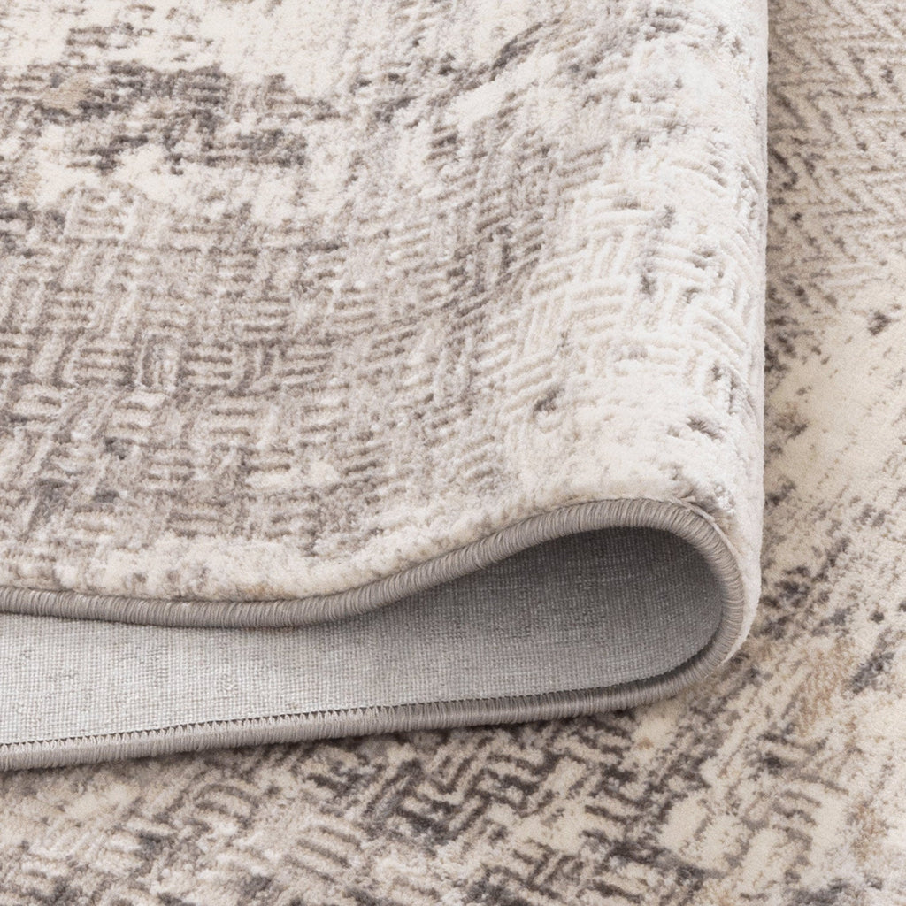 Atlas Distressed Border Beige Grey Rug - AT04ATIN160AT04Rugtastic