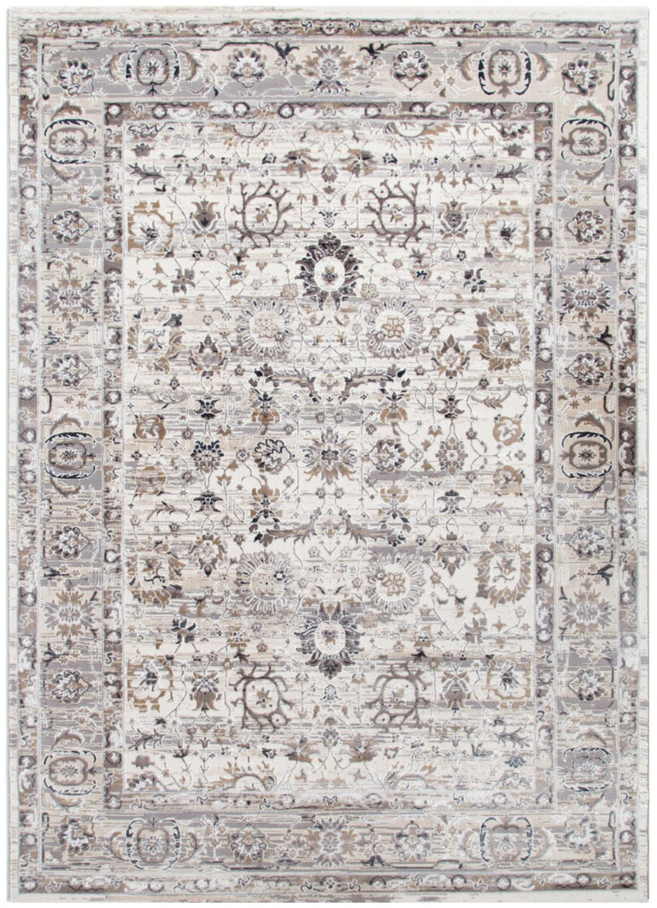 Atlas Distressed Transitional Beige Grey Rug - AT05ATIN160AT05Rugtastic