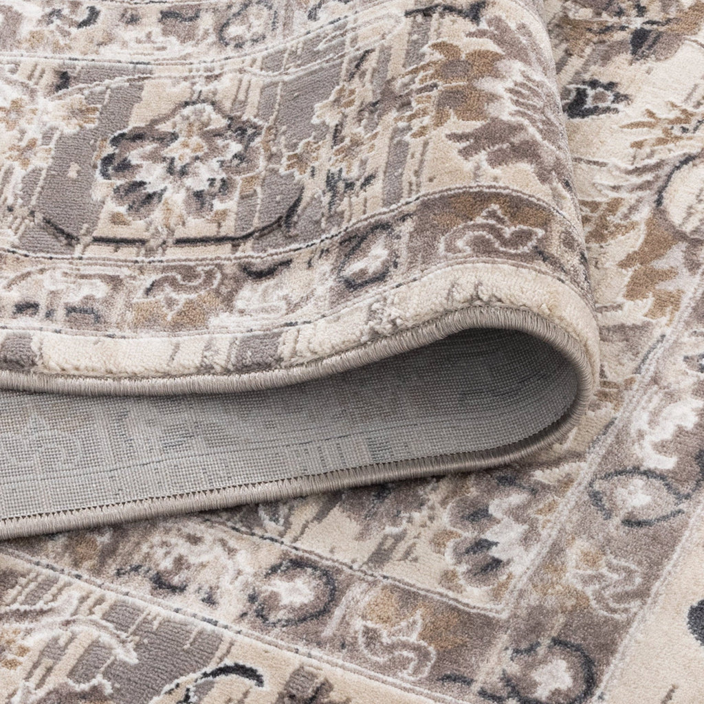Atlas Distressed Transitional Beige Grey Rug - AT05ATIN160AT05Rugtastic