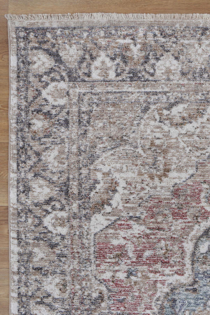 Balti Arlington Medallion Transitional Rose RugBALT120B06Rugtastic