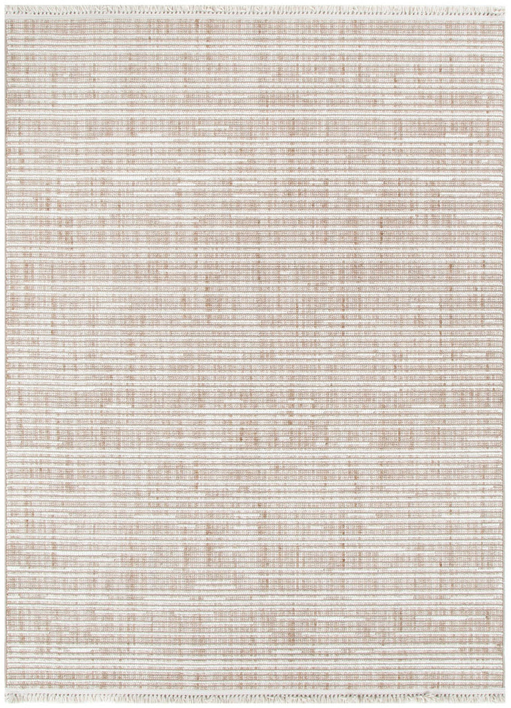 Bella Beige Ivory Loop Lines Rug - B007BERN160B007Rugtastic