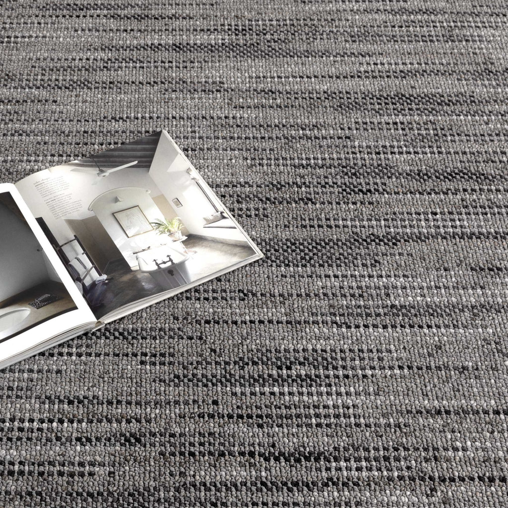Bella Charcoal Loop Rug - B005BERN160B005Rugtastic