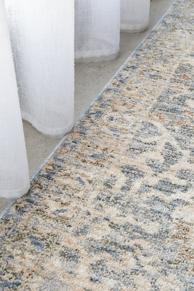 Bodrum Alvin Blue RugBDM - ALVIN - BLUE - 300X80Rugtastic