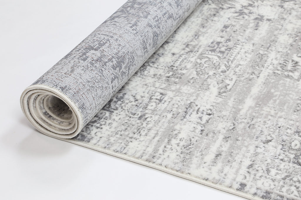 Bohan Medalion Grey RugBOHE16006GREYRugtastic