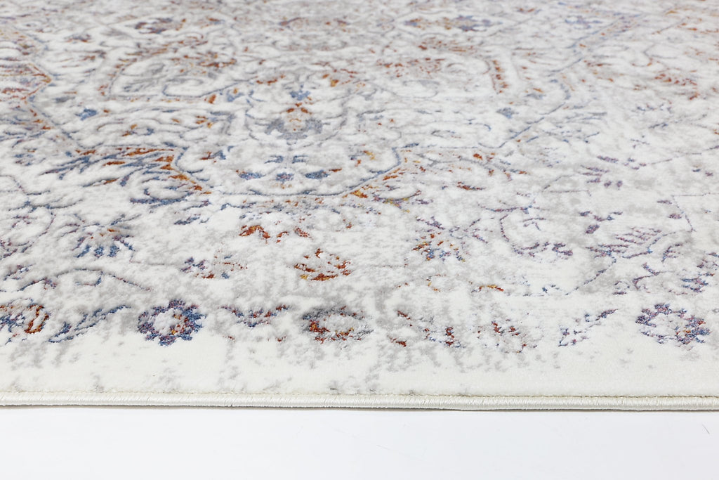 Bohan Vintage Grey Multi RugBOHE16007GMULRugtastic