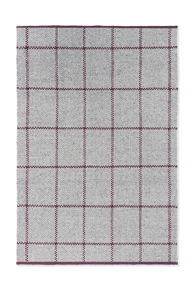 Brink & Campman Craft Matter Check Ash 049100 RugBC - CRAFT - 049100 - 200X140Rugtastic