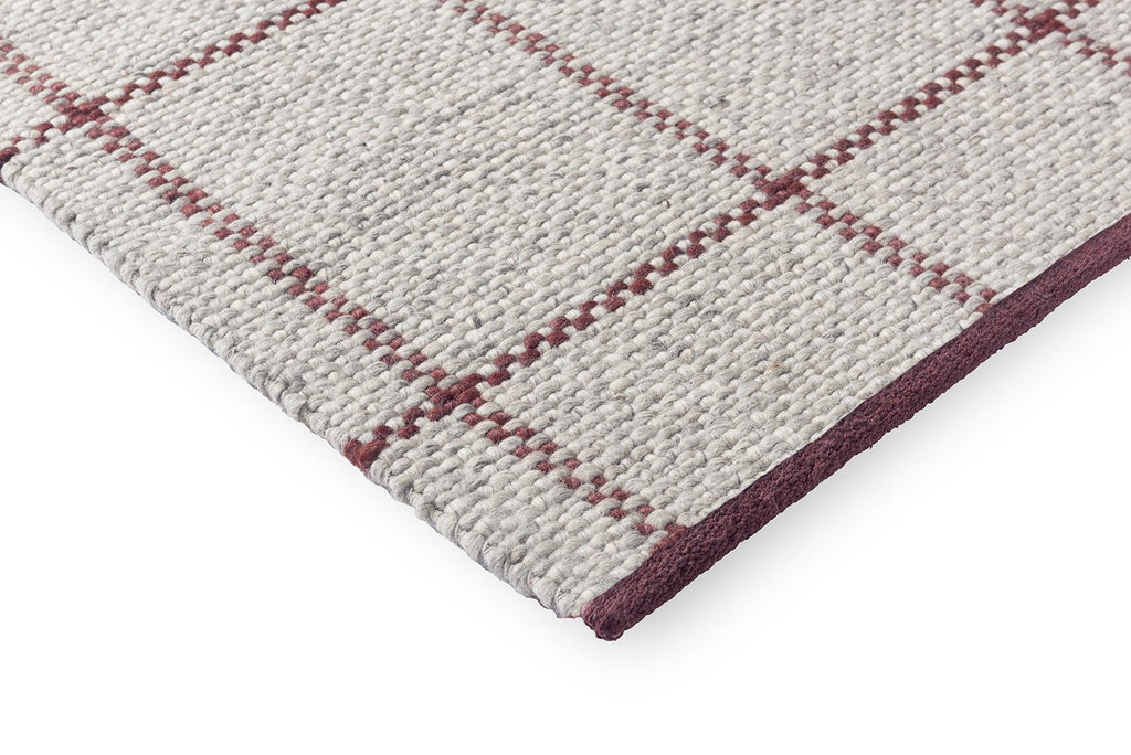 Brink & Campman Craft Matter Check Ash 049100 RugBC - CRAFT - 049100 - 200X140Rugtastic