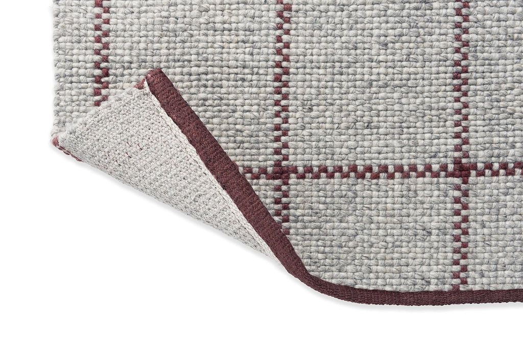 Brink & Campman Craft Matter Check Ash 049100 RugBC - CRAFT - 049100 - 200X140Rugtastic