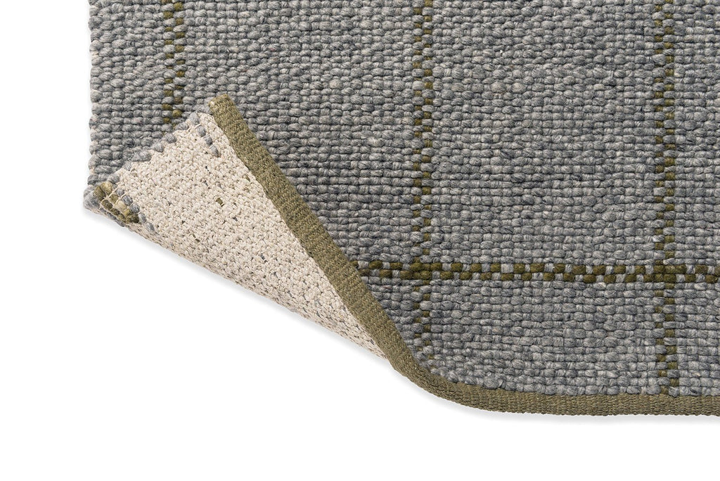 Brink & Campman Craft Matter Check Slate 049104 RugBC - CRAFT - 049104 - 200X140Rugtastic