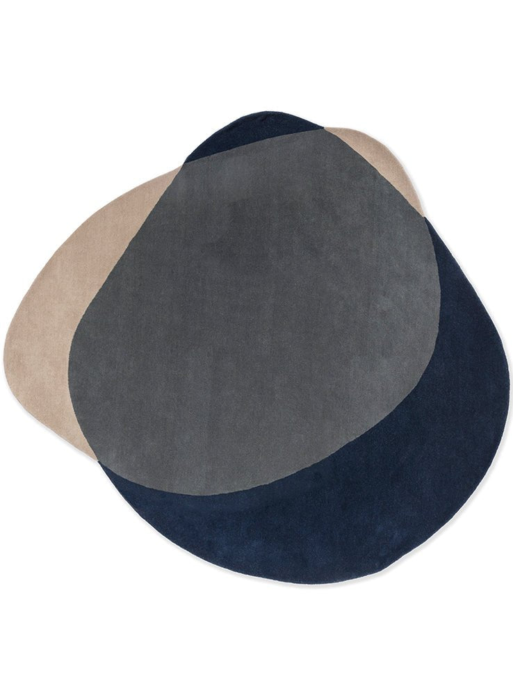 Brink & Campman Element Arp Blue 087608 RugBC - ELE - 087608 - 175X160Rugtastic