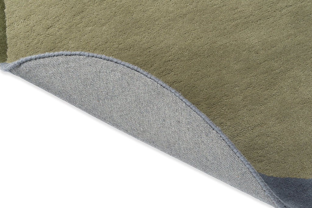 Brink & Campman Element Chad Grey Green 087704 RugBC - ELE - 087704 - 165X140Rugtastic