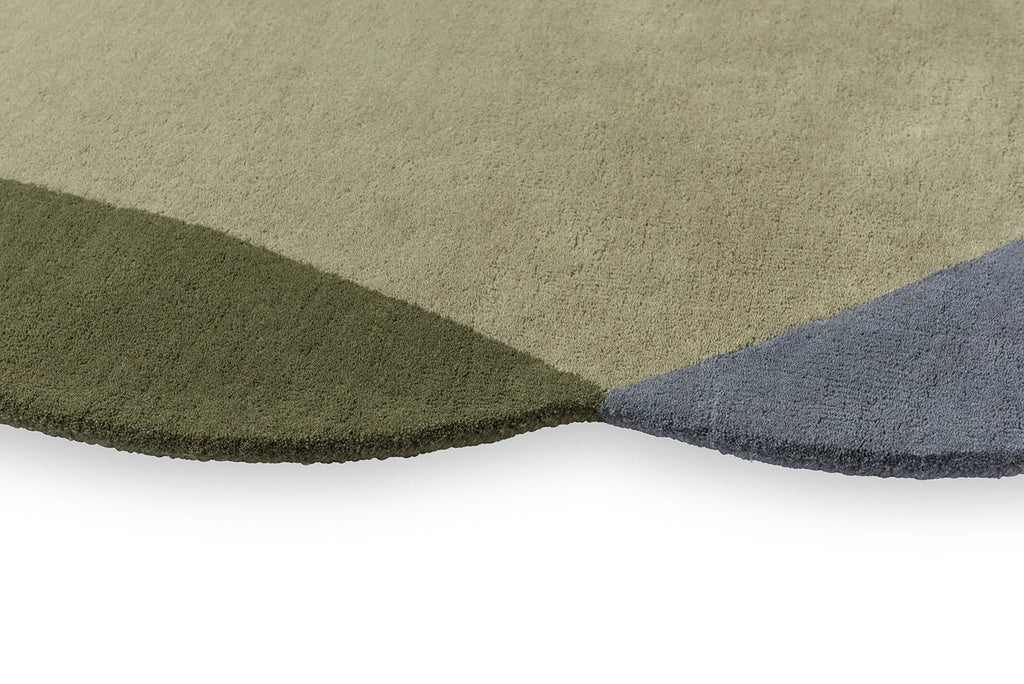 Brink & Campman Element Chad Grey Green 087704 RugBC - ELE - 087704 - 165X140Rugtastic