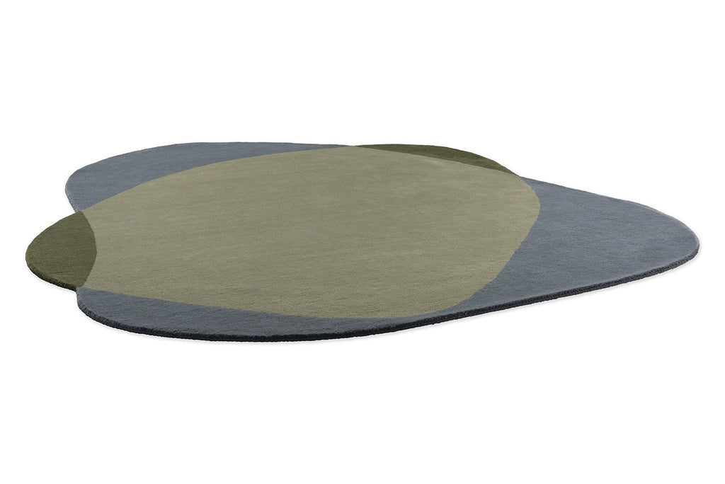 Brink & Campman Element Chad Grey Green 087704 RugBC - ELE - 087704 - 165X140Rugtastic