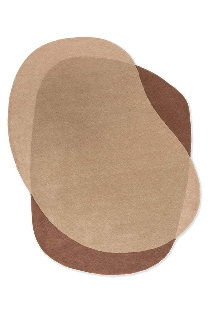 Brink & Campman Element Moore Caramel 087801 RugBC - ELE - 087801 - 184X140Rugtastic
