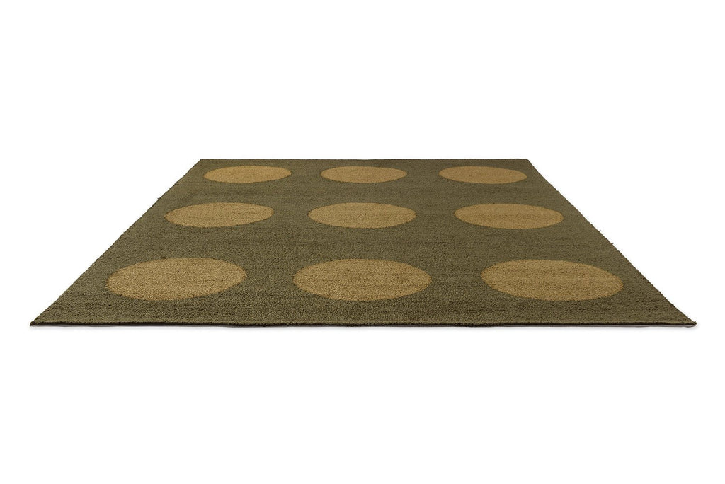 Brink & Campman Habitat Festival Dots Olive Green 495817 Outdoor RugBC - HAB - 495817 - 200X140Rugtastic