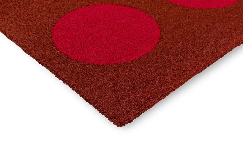 Brink & Campman Habitat Festival Dots Red 495800 Outdoor RugBC - HAB - 495800 - 200X140Rugtastic