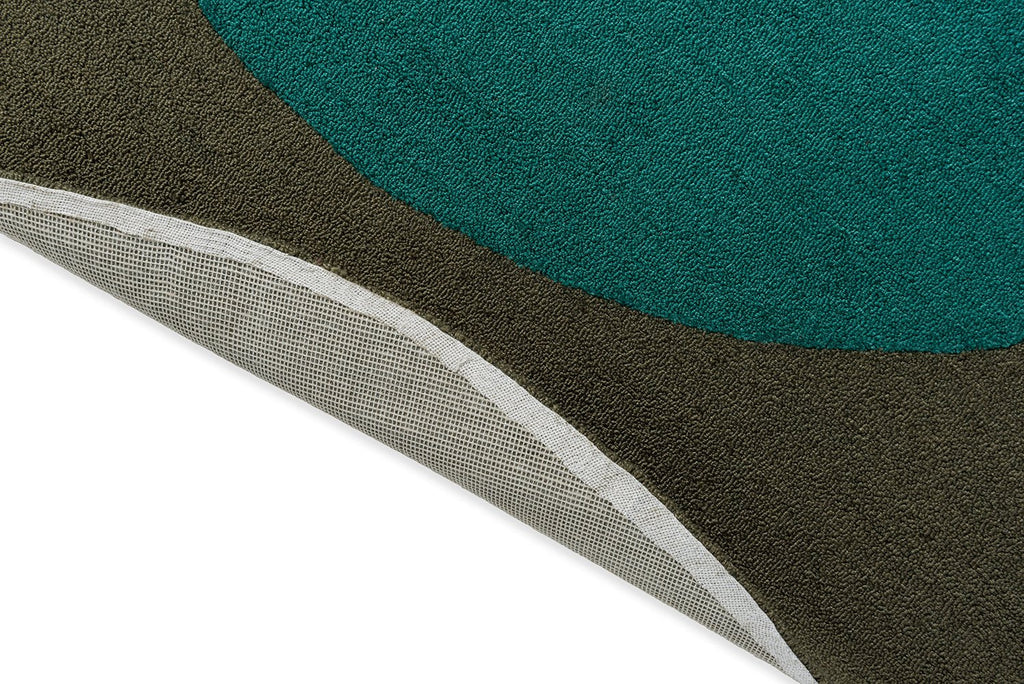 Brink & Campman Habitat Festival Round Aqua 496308 Outdoor RugBC - HAB - 496308 - 150X150Rugtastic