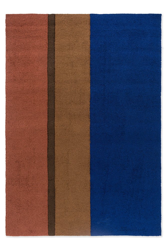 Brink & Campman Habitat Festival Stripe Blue 496518 Outdoor RugBC - HAB - 496518 - 200X140Rugtastic