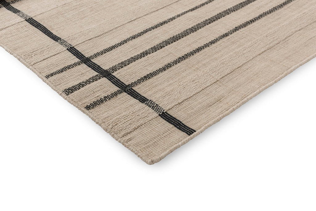Brink & Campman Zona Charcoal Line 497605 Outdoor RugBC - ZON - 497605 - 200X140Rugtastic