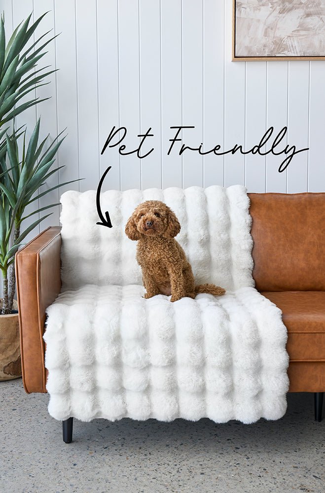 Bubble White - Machine Washable RugBUB - WHITE - 140X70Rugtastic